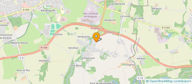 localisation de l'entreprise MONSIEUR MEHDI GHARBI à CARHAIX-PLOUGUER