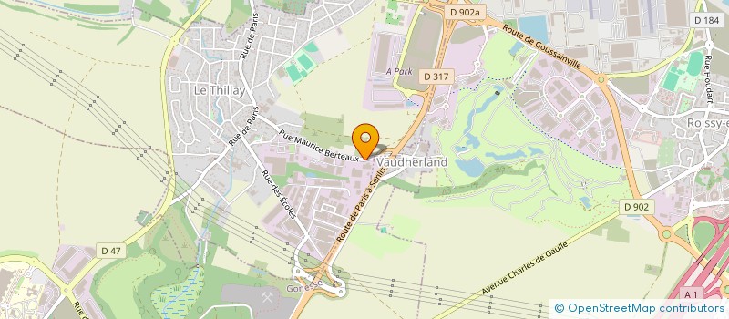 localisation de l'entreprise MONSIEUR MEHDI GHENIMI à LE THILLAY