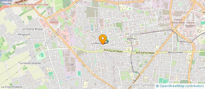 localisation de l'entreprise MONSIEUR MEHDI GHERIANI  TOURS