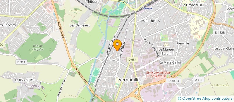 localisation de l'entreprise MONSIEUR MEHDI GHIDHAOUI à VERNOUILLET