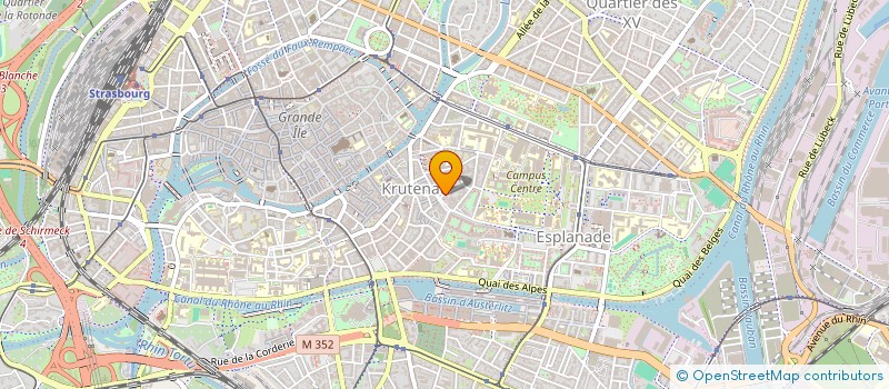 localisation de l'entreprise MONSIEUR MEHDI GORINAT  STRASBOURG