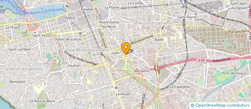 localisation de l'entreprise MONSIEUR MEHDI GOUIN à MARSEILLE