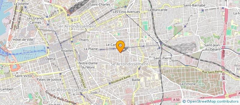 localisation de l'entreprise MONSIEUR MEHDI GROULI  MARSEILLE
