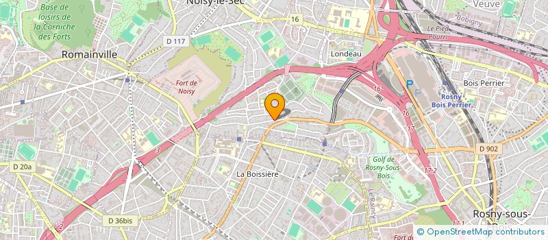localisation de l'entreprise MONSIEUR MEHDI GUENFOUD à NOISY-LE-SEC