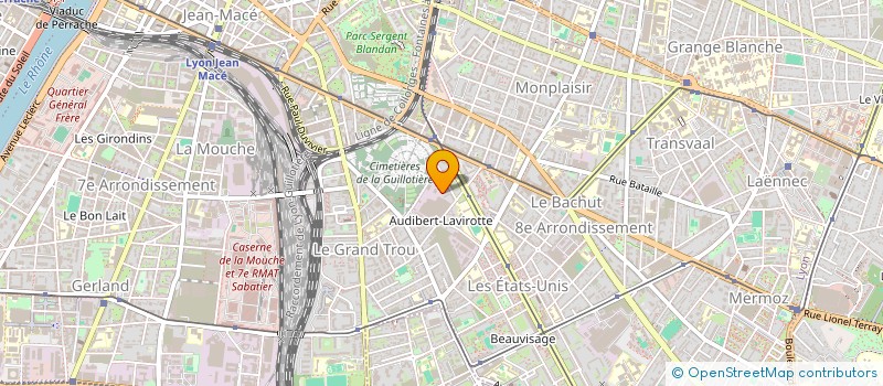 localisation de l'entreprise MONSIEUR MEHDI GUERA  LYON