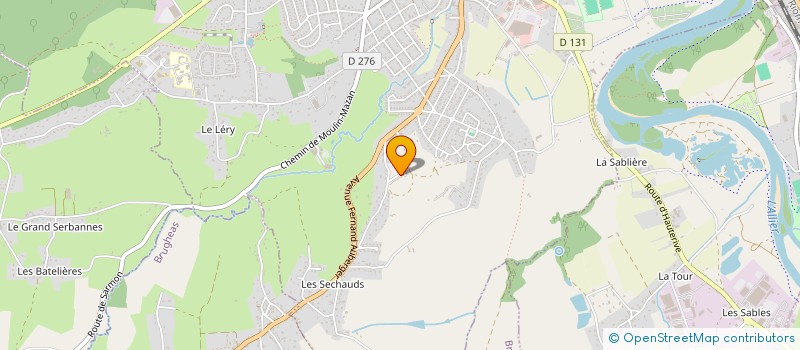 localisation de l'entreprise MONSIEUR MEHDI GUETARNI à BELLERIVE-SUR-ALLIER