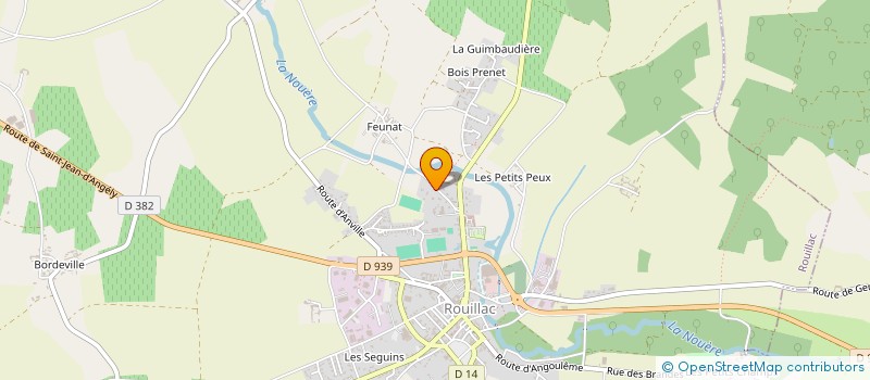 localisation de l'entreprise MONSIEUR MEHDI GUIONNET à ROUILLAC