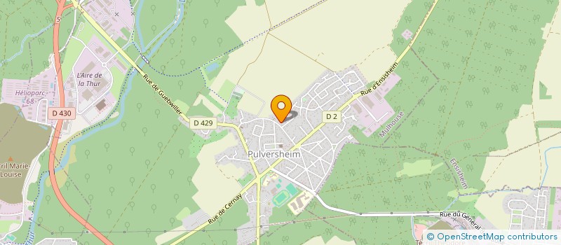 localisation de l'entreprise MONSIEUR MEHDI GUIRA  PULVERSHEIM