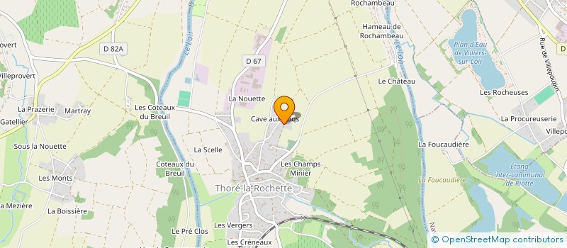 localisation de l'entreprise MONSIEUR MEHDI HABBAS  THORE-LA-ROCHETTE