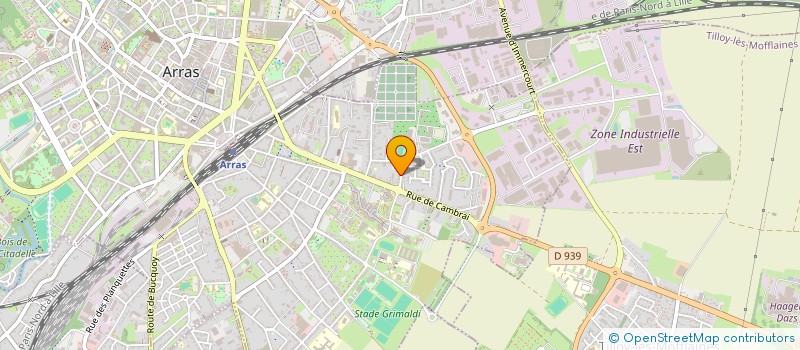 localisation de l'entreprise MONSIEUR MEHDI HABCHI à ARRAS