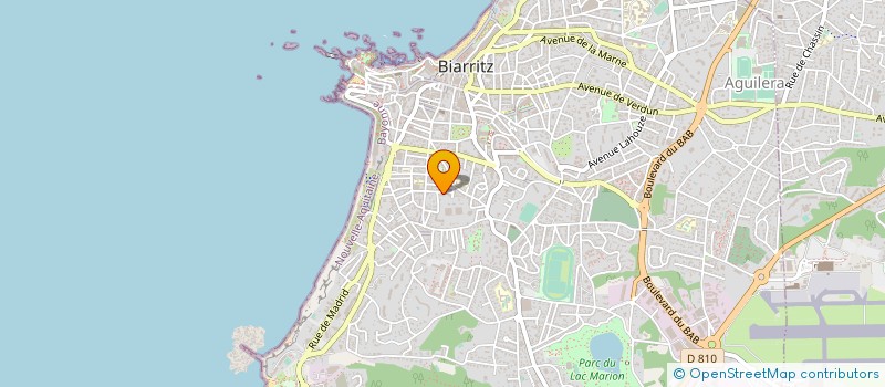 localisation de l'entreprise MONSIEUR MEHDI HADDAB à BIARRITZ