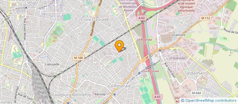 localisation de l'entreprise MONSIEUR MEHDI HAJJI à TOULOUSE