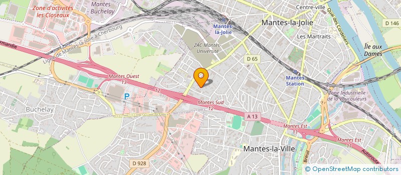 localisation de l'entreprise MONSIEUR MEHDI HALI à MANTES-LA-VILLE