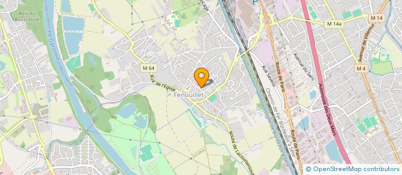 localisation de l'entreprise MONSIEUR MEHDI HAMAL  FENOUILLET