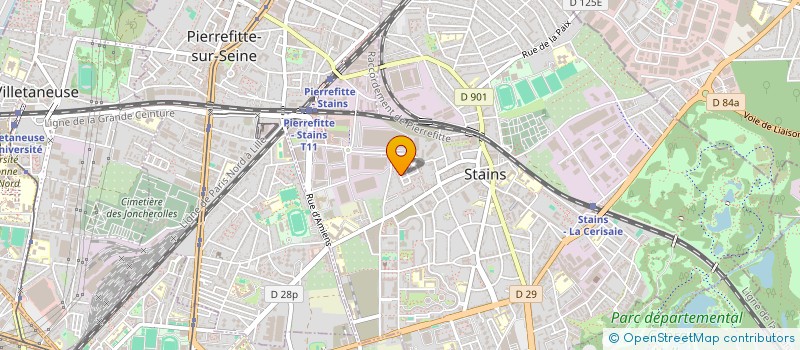 localisation de l'entreprise MONSIEUR MEHDI HAMDAOUI à STAINS