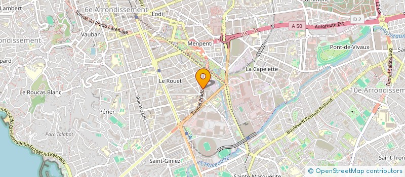 localisation de l'entreprise MONSIEUR MEHDI HAMICHI  MARSEILLE