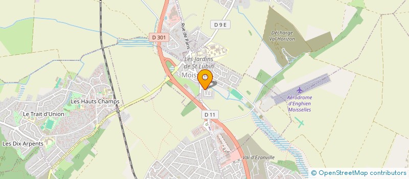 localisation de l'entreprise MONSIEUR MEHDI HAMIDOU à MOISSELLES