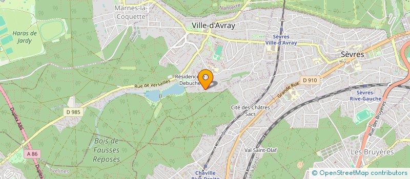 localisation de l'entreprise MONSIEUR MEHDI HAMMAMI  VILLE-D'AVRAY