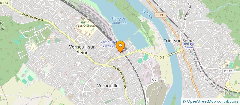 localisation de l'entreprise MONSIEUR MEHDI HAMMANI à VERNOUILLET