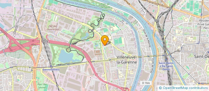 localisation de l'entreprise MONSIEUR MEHDI HAMMICHE  VILLENEUVE-LA-GARENNE