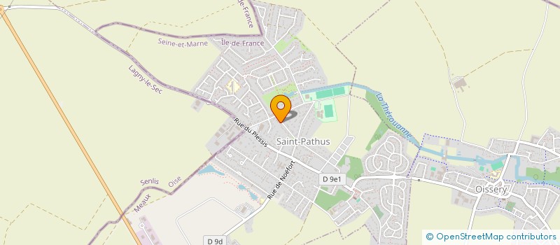 localisation de l'entreprise MONSIEUR MEHDI HAMRANI  SAINT-PATHUS