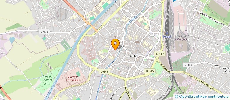 localisation de l'entreprise MONSIEUR MEHDI HAMZA à DOUAI
