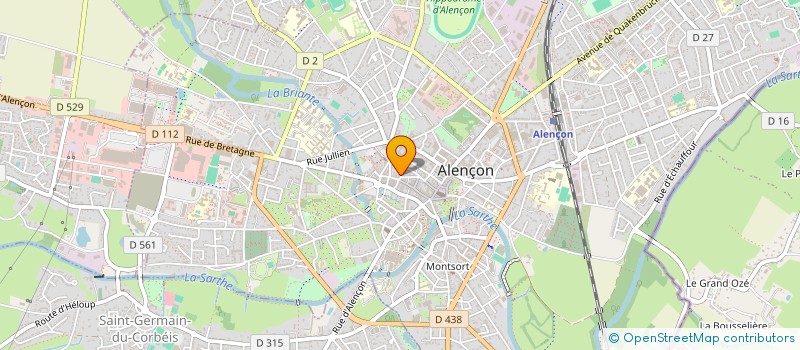 localisation de l'entreprise MONSIEUR MEHDI HANINE à ALENCON
