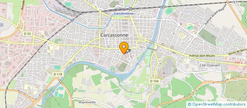 localisation de l'entreprise MONSIEUR MEHDI HARCHOUCHE à CARCASSONNE