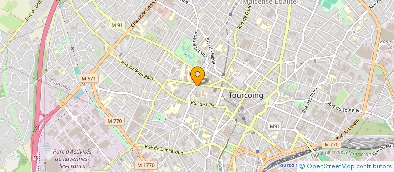 localisation de l'entreprise MONSIEUR MEHDI HARMEL à TOURCOING