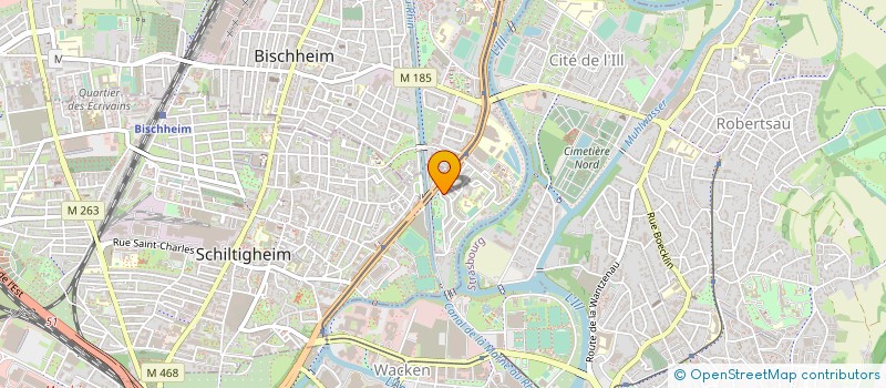 localisation de l'entreprise MONSIEUR MEHDI HARZALLAH à SCHILTIGHEIM