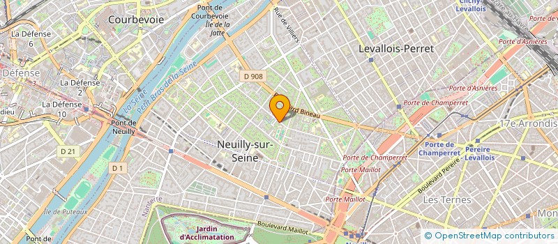 localisation de l'entreprise MONSIEUR MEHDI HEDHLI à NEUILLY-SUR-SEINE