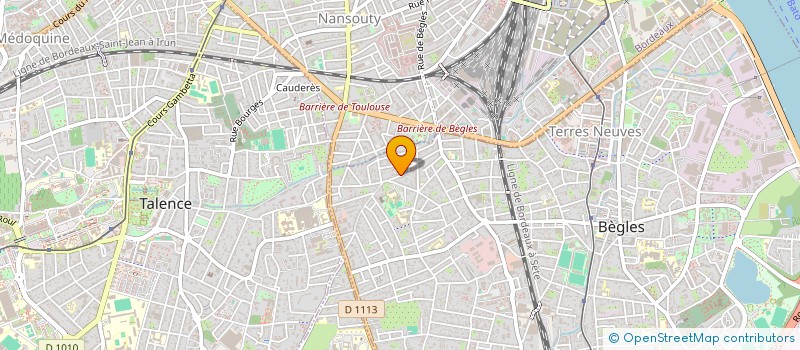 localisation de l'entreprise MONSIEUR MEHDI HEMAMOU à BEGLES