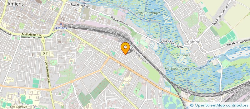 localisation de l'entreprise MONSIEUR MEHDI HENNOUNI  AMIENS