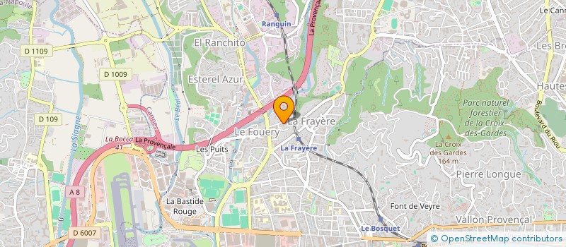 localisation de l'entreprise MONSIEUR MEHDI HENOUS à CANNES