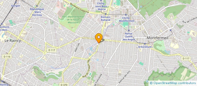 localisation de l'entreprise MONSIEUR MEHDI HEROUAT  GAGNY