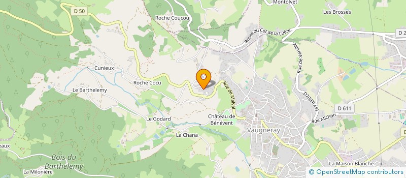 localisation de l'entreprise MONSIEUR MEHDI HIMEUR à VAUGNERAY