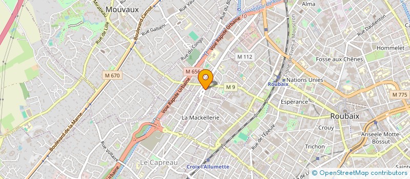 localisation de l'entreprise MONSIEUR MEHDI HOUSTE  TOURCOING