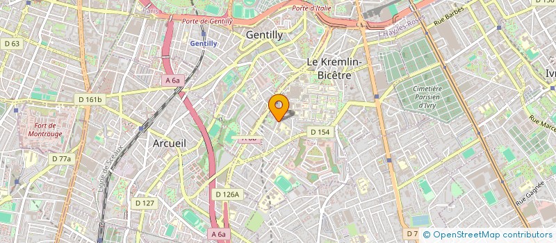 localisation de l'entreprise MONSIEUR MEHDI HRIMEL à LE KREMLIN-BICETRE