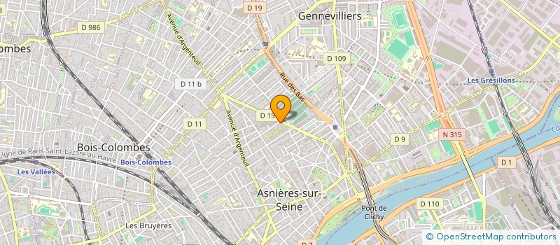 localisation de l'entreprise MONSIEUR MEHDI IDRICI à ASNIERES-SUR-SEINE