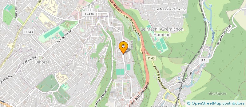 localisation de l'entreprise MONSIEUR MEHDI ISMAILI ALAOUI à ROUEN