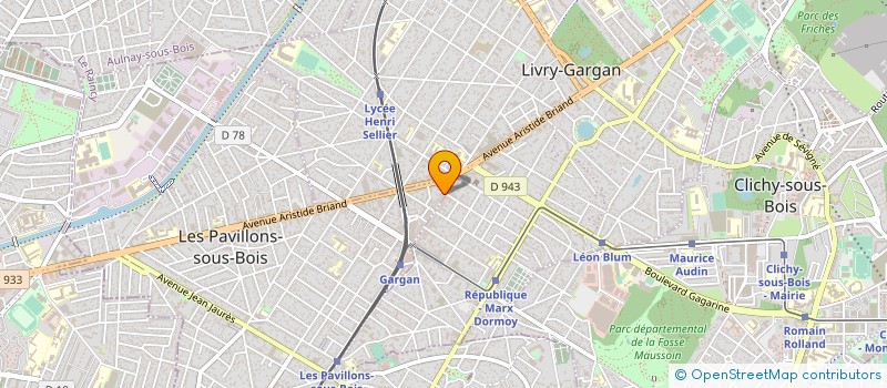 localisation de l'entreprise MONSIEUR MEHDI ISSAD  LES PAVILLONS-SOUS-BOIS