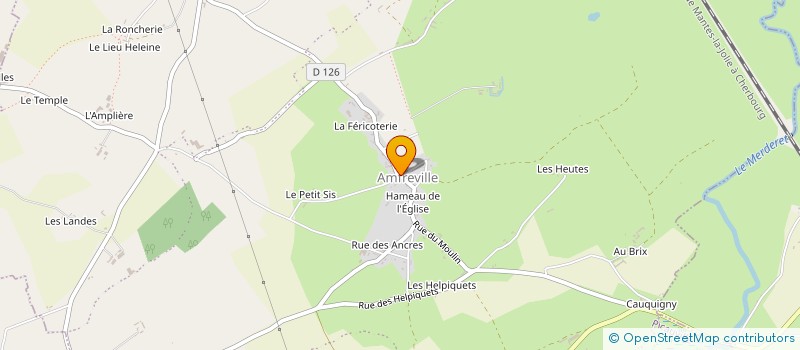 localisation de l'entreprise MONSIEUR MEHDI JACQUELINE à CARENTAN-LES-MARAIS