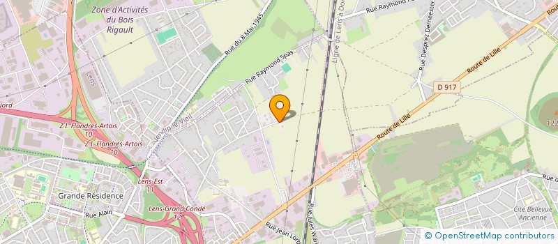 localisation de l'entreprise MONSIEUR MEHDI JARMOUNI  LOISON-SOUS-LENS