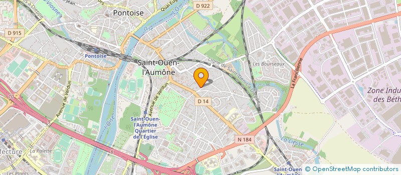 localisation de l'entreprise MONSIEUR MEHDI JEHJOUH à SAINT OUEN L'AUMONE