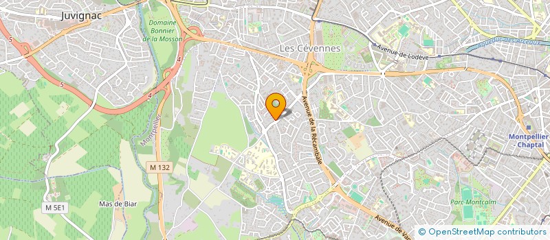 localisation de l'entreprise MONSIEUR MEHDI JERMANI à MONTPELLIER