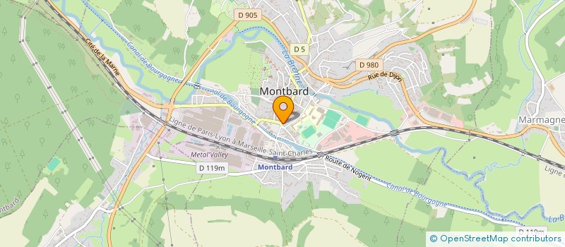localisation de l'entreprise MONSIEUR MEHDI JUSUFI à MONTBARD