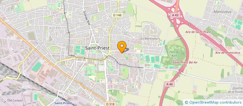 localisation de l'entreprise MONSIEUR MEHDI KACI  SAINT-PRIEST