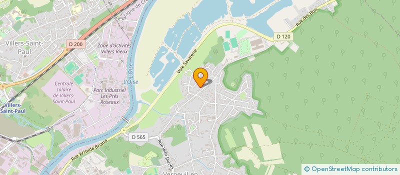 localisation de l'entreprise MONSIEUR MEHDI KACIMI  VERNEUIL-EN-HALATTE