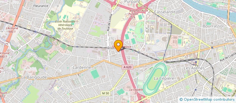 localisation de l'entreprise MONSIEUR MEHDI KADA à TOULOUSE