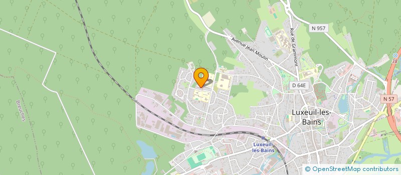 localisation de l'entreprise MONSIEUR MEHDI KADI  LUXEUIL-LES-BAINS